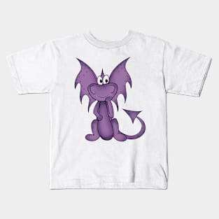 Sweet purple dragon Kids T-Shirt